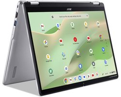 Acer Chromebook Spin 314 CP314-2HN-C1L1 - 2-in-1 Convertible - 14 inch - Touchscreen - 8GB - 64GB - Zilver