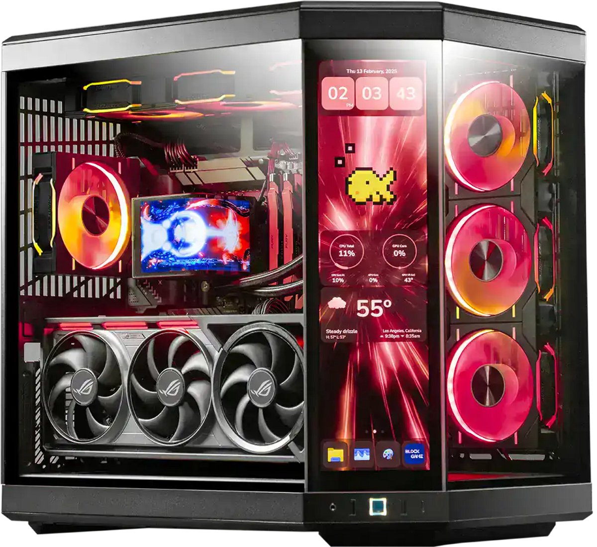 Gaming PC | NVIDIA GeForce RTX 5090 | AMD Ryzen 7 9850X3D | 32GB RAM | Andromeda Touch AMD N59