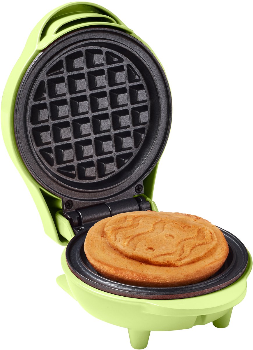 Bestron Wafelijzer - AMW500GEE - 550W - Mini wafel - Paasei vorm - Groen