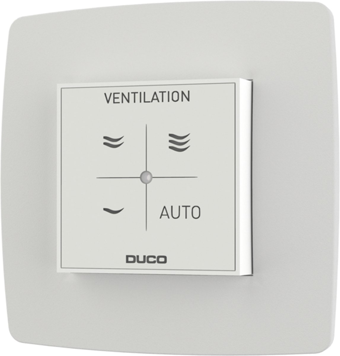 Duco CO2 ruimtesensor met bediening wit - bedraad - 0000-4604