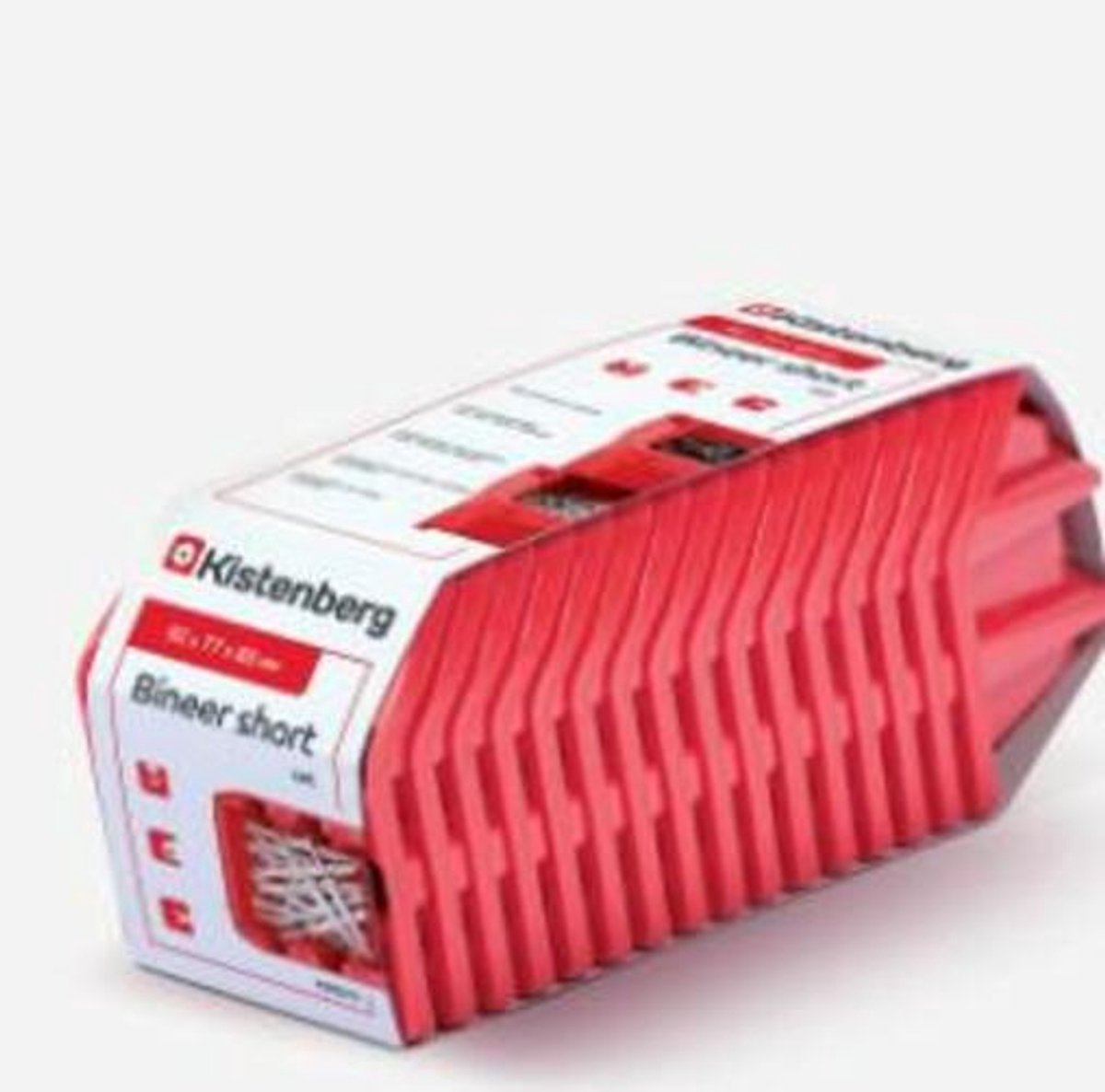 Kistenberg Bineer - Workshop Bins - Rood - 16 Stuks - Polymix