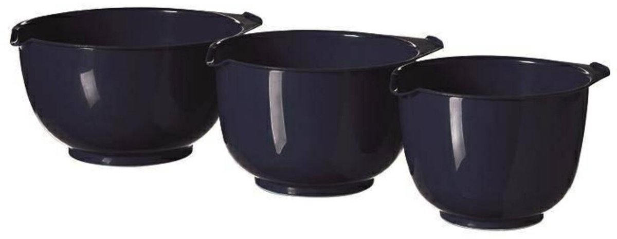 Curver Serie - Keukenmiskomset - 3 Stuks - Granat - Geschikt voor Vaatwasser