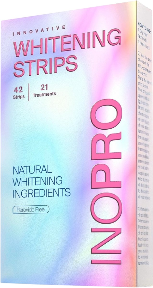 INOPRO Innovative Whitening Strips 21 treatments
