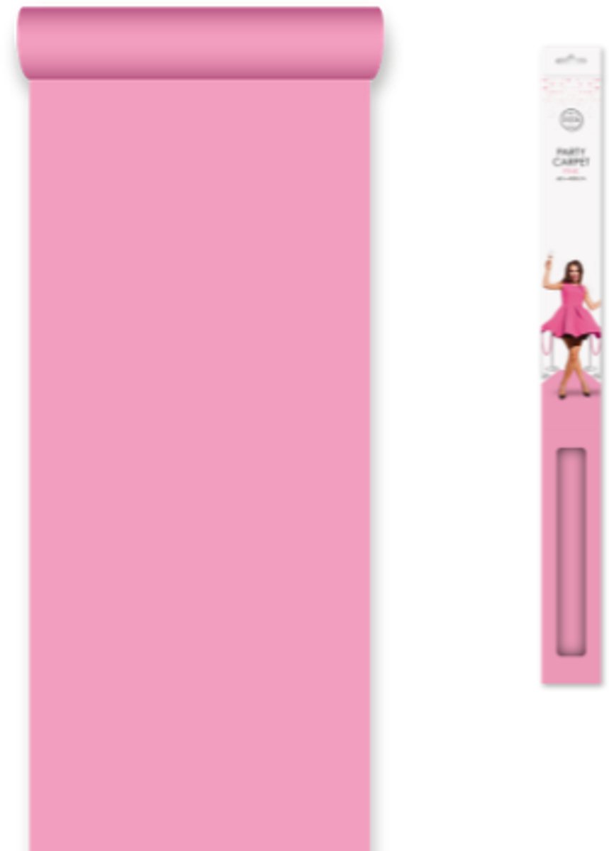 Loper — roze (450 x 60 cm) babyshower