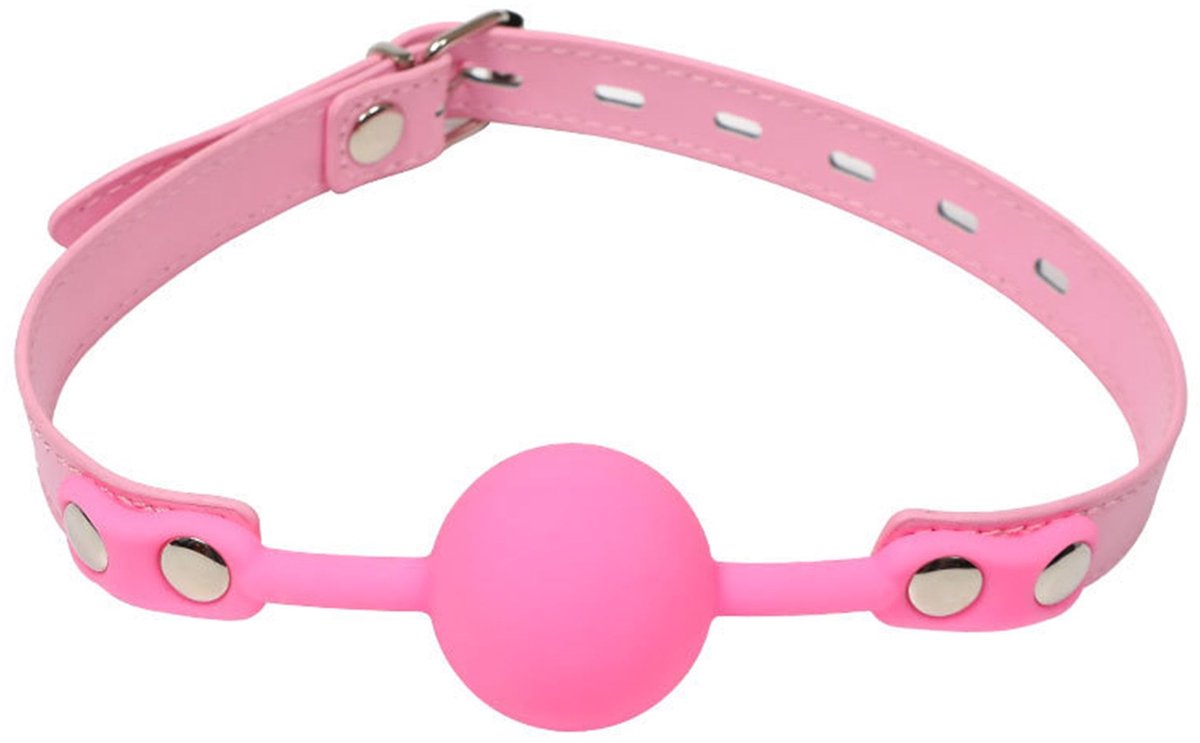 Smart Moves - Ball Gag - Siliconen - Roze