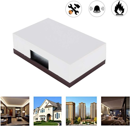 Ding Dong Bell eenvoudige handmatige mechanische bel deurbel voor Hotel Home Access Control System 220 V - Wired. . — afbeelding 2