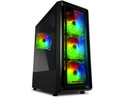 ScreenOn Dominator Chieftain - Game PC met Waterkoeling - Intel Core i7-13700F - NVIDIA GeForce RTX 4070 Ti Super 16GB - 32GB RGB RAM - 2TB Gen4 SSD - Windows 11 Pro