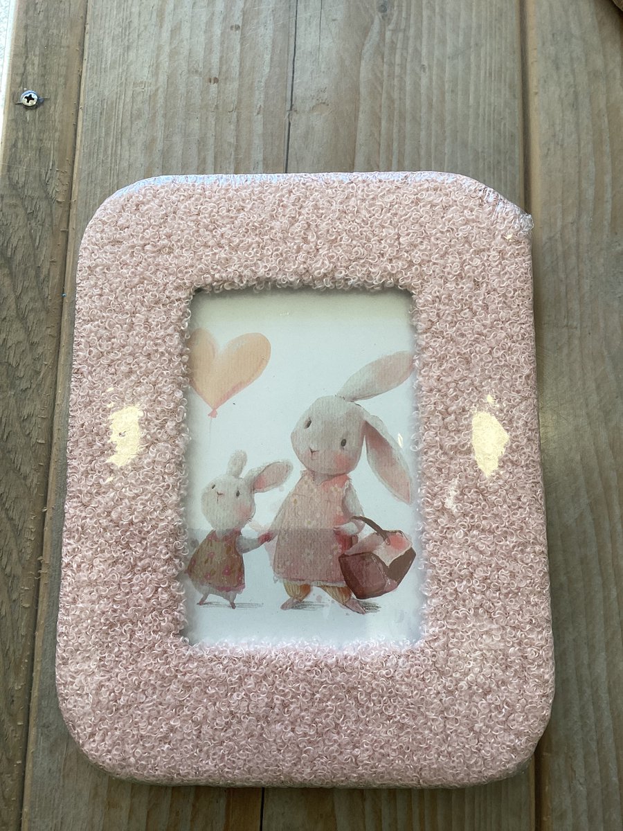 Teddy fotolijst roze