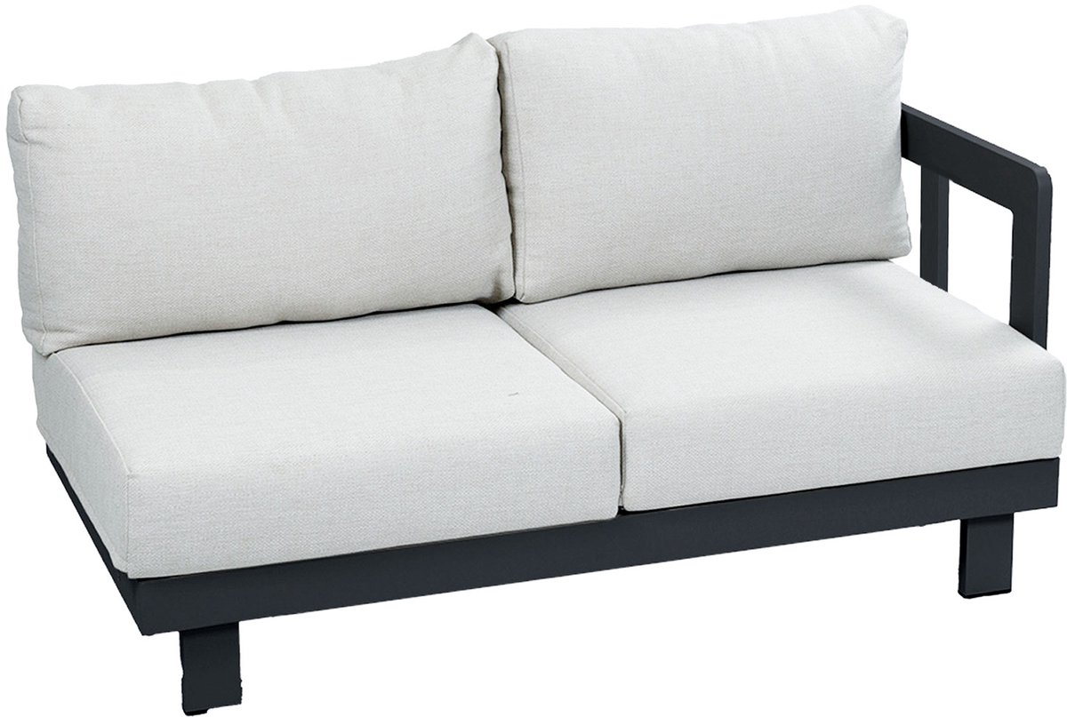 Bankdeel Tulum | Links | Black & Beige