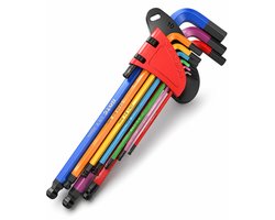 BOTC Inbussleutelset 9-delig - Inbus key set - 9-delige L-vormige inbussleutelset