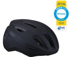 BBB Cycling Condor 2.0 MIPS Fietshelm - Voor Racefiets, Mountainbike en Ebike - Winnaar ANWB Fietshelmentest 2026 - Dames & Heren - Medium - Mat Zwart - BHE-174