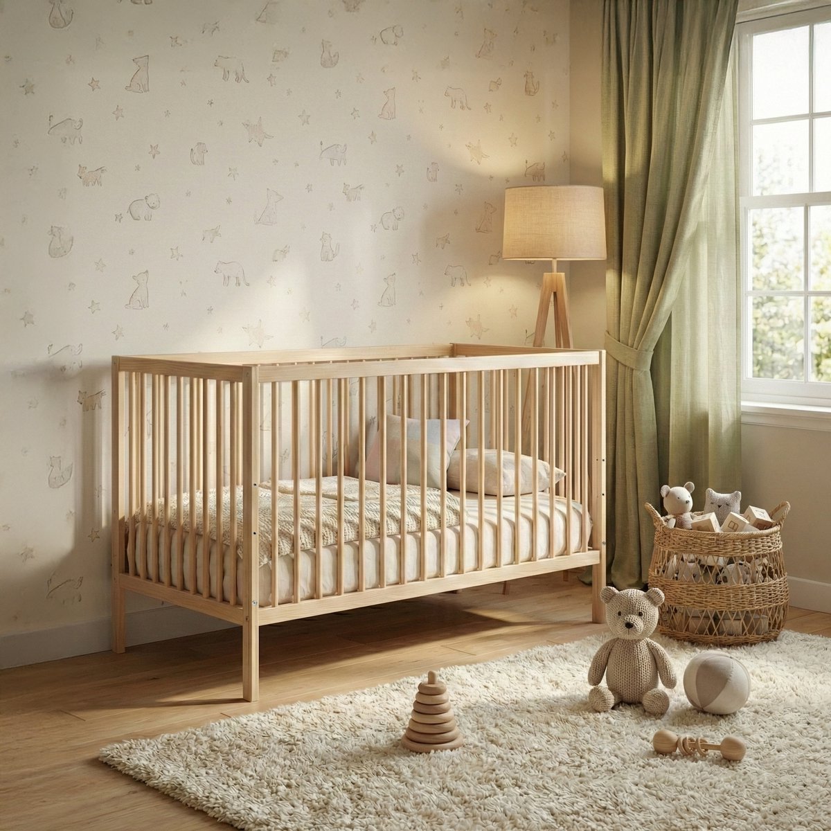 Ledikant Ledikant 60x120 Open Natural Bedje - afbeelding 2
