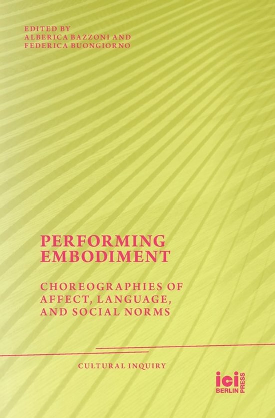 Cultural Inquiry- Performing Embodiment - cover