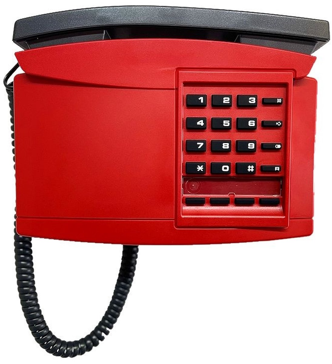 WANDTELEFOON - Signaal ROOD - analoog - degelijke Duitse makelij