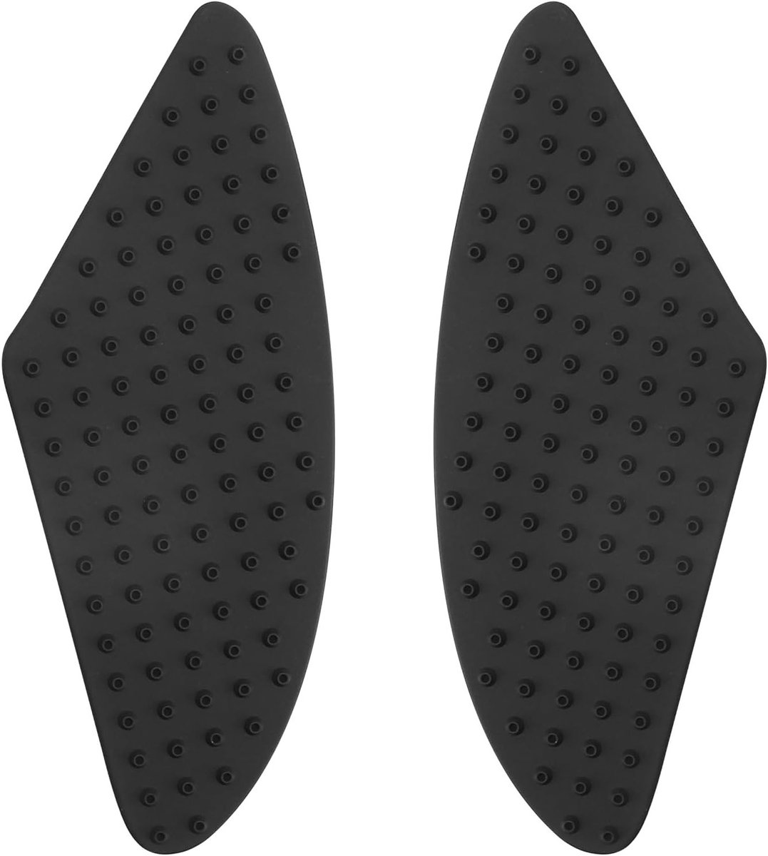 Set van 2 Universele Motor Tank Pads - 3D Antislip Rubber Stickers voor Tankbescherming en Knie Grip
