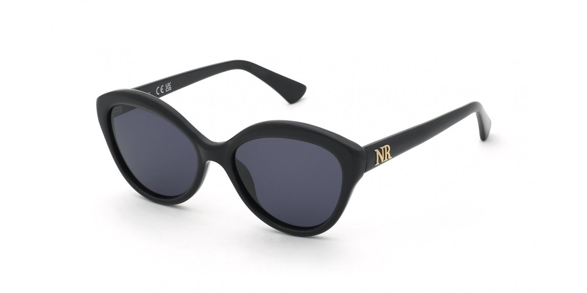 Nina Ricci SNR478 Nero lucido 55/17/140 WOMAN Zonnebrillen