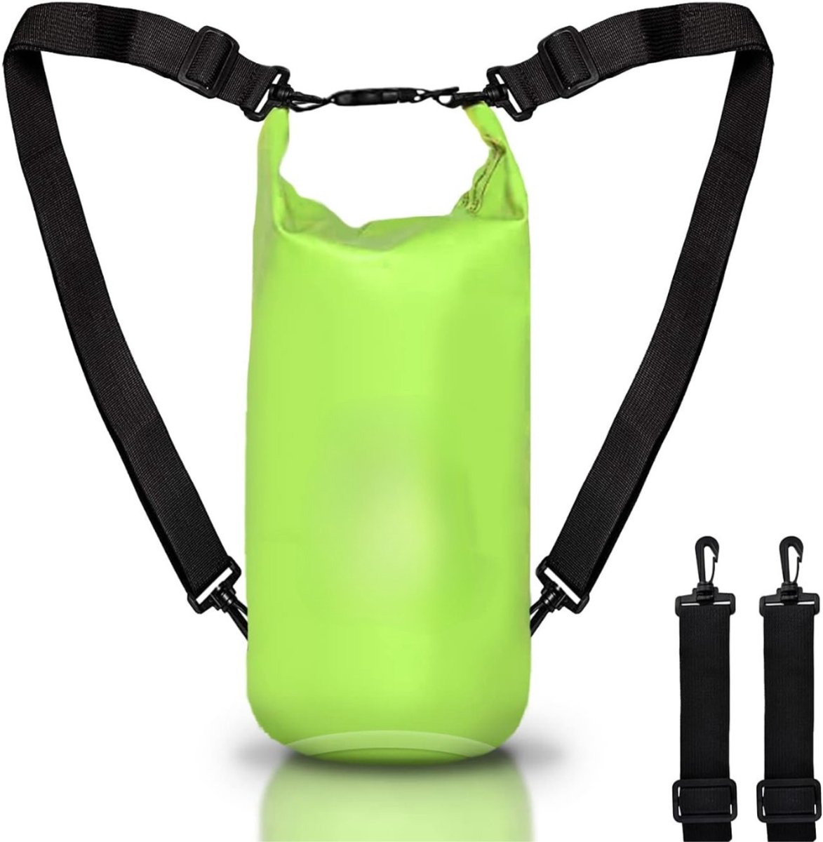 Drybag - Waterdichte Tas / Rugzak - Strandtas - Zwemtas - Wetbag - Droogtas - Outdoor Tas - Synthetisch - 20L - Groen - van Imperatoris