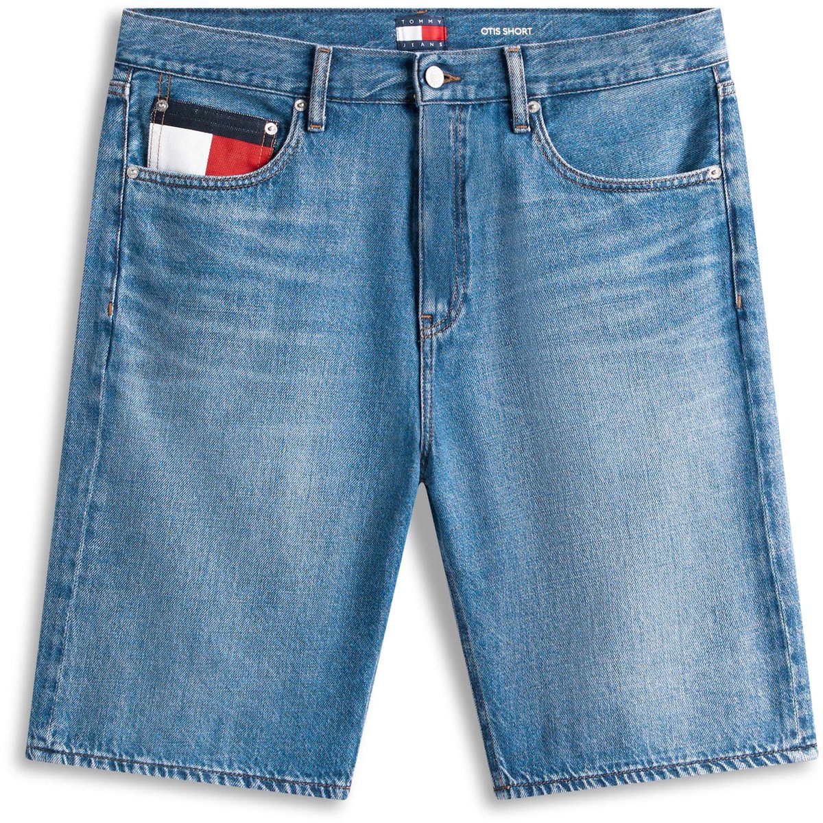Tommy Jeans Korte Broek Otis Short Rwb Bj805 Fashion Wear Volwassen Blauw