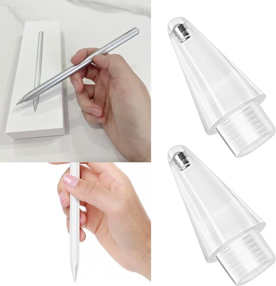 ONF3 - Stylus tips vervanging - Hoge gevoeligheid - Transparant - Geschikt voor Huawei M-Pencil 2 - 2 stuks tips voor perfecte prestaties — afbeelding 5