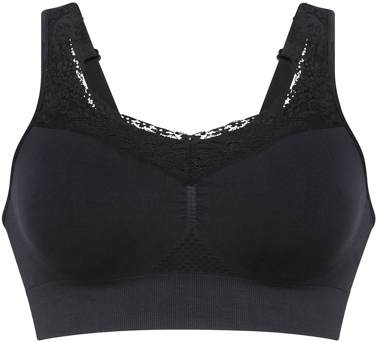 Anita - Lotta Lace Prothese BH Zwart - maat XL - Zwart