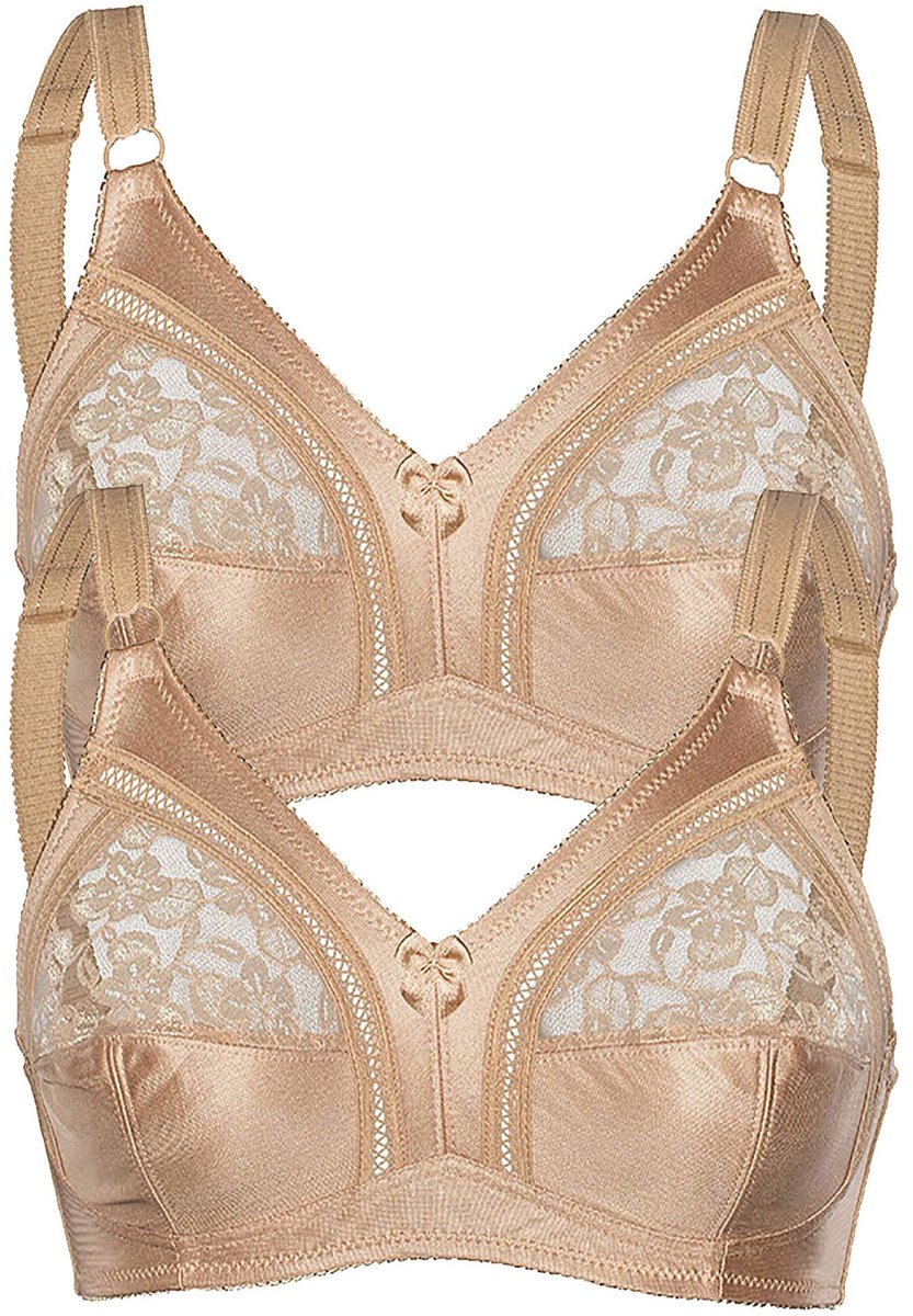 2-pack Zachte BH Zonder Been Basis