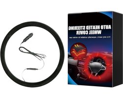Verwarmde Stuurhoes - Stuurverwarming Auto - Comfortabel Rijden - Snelle Verwarming - 14.5-15.5 Inch - Uniek
