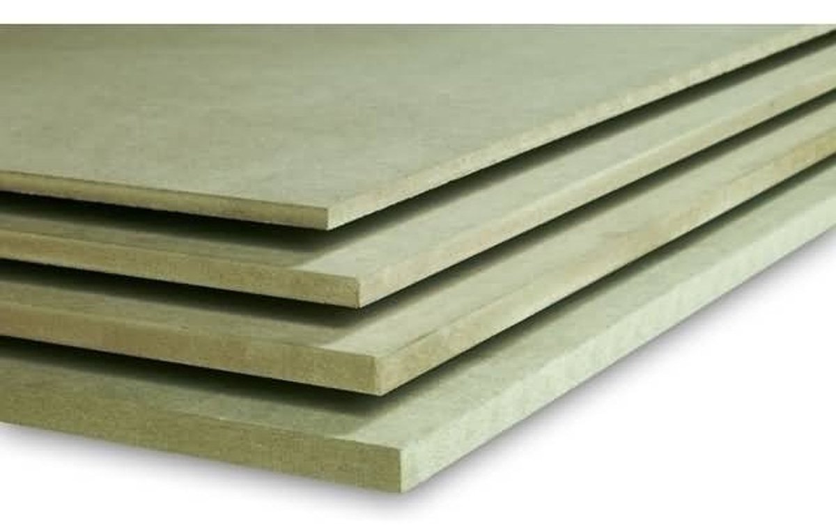 MDF Plaat 25x50 CM - 1.5 MM dik (2 stuks) - Houtplaatjes voor DIY, Modelbouw en Creatieve Projecten