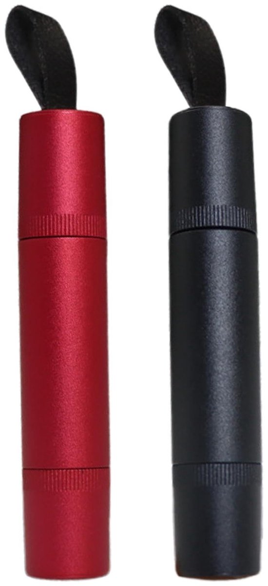 SPHProducts - Noodhamer - Gordelsnijder - Compact en draagbaar - Rood en zwart - Essentieel voor auto - Geschikt voor bussen - Set van 2