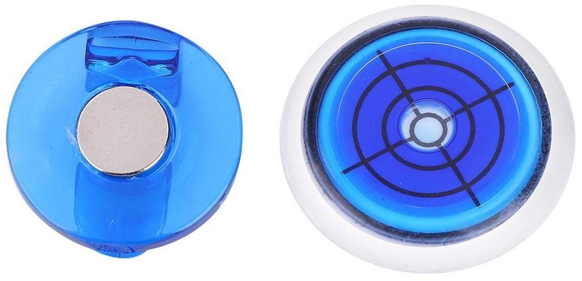 ONF3 - Golf Marker met Magnetische Clip - Handig voor Golfaccessoires - Blauw - Ideaal voor precisie - Compact ontwerp - Geschikt voor elke golfer