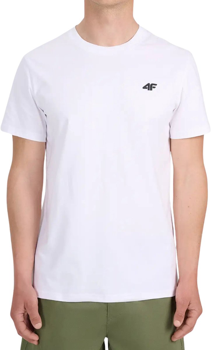 4F T-shirt Heren Wit - Maat 2XL