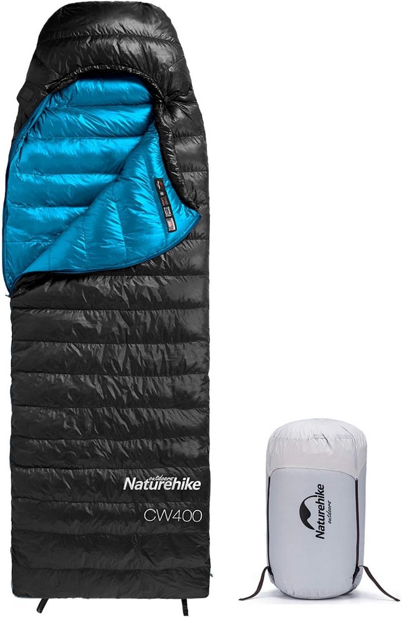 Naturehike 650Fp Donzen Slaapzak, 4-Seizoenenslaapzak, Warme Winterdonzenslaapzak, Draagbare Ultralichte Kleine Verpakking Met Speciale Compressiezak Voor Kamperen