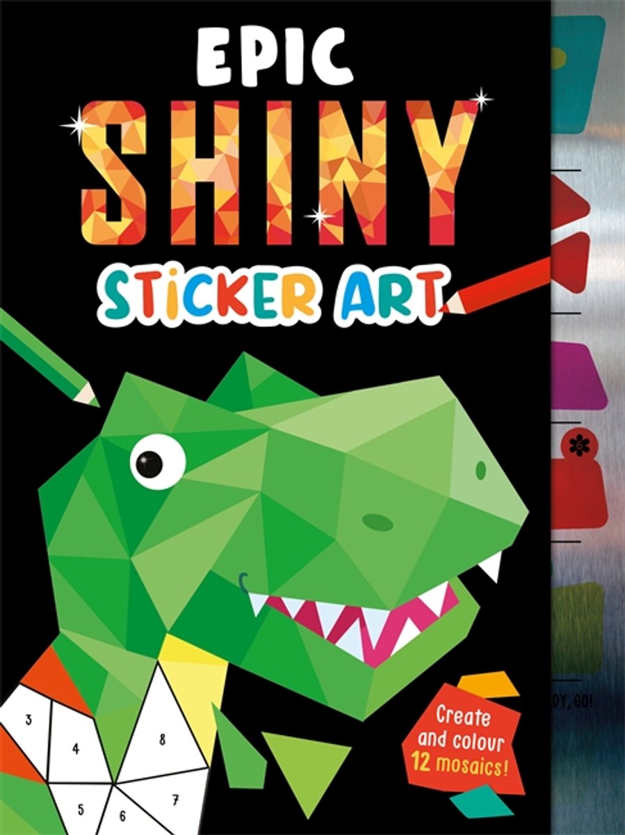 Mosaic Sticker By Numbers- Epic Shiny Sticker Art