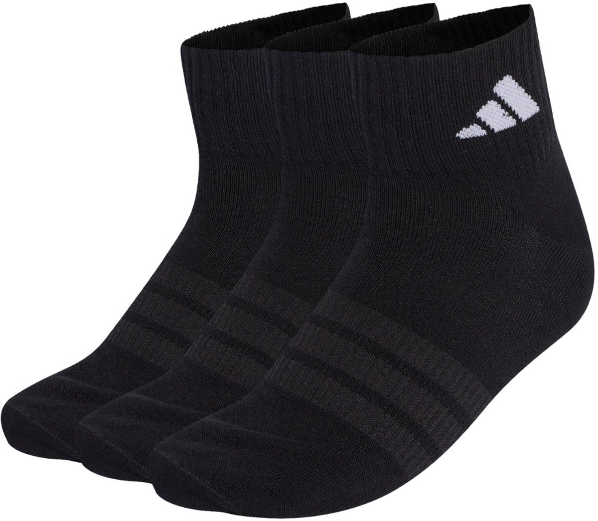 adidas Sokken Thin&Light Sportswear 3 pary Zwart