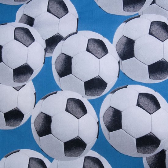 Voetbal Dekbedovertrek Eenpersoons - 140 x 200 cm van Good Morning — afbeelding 3