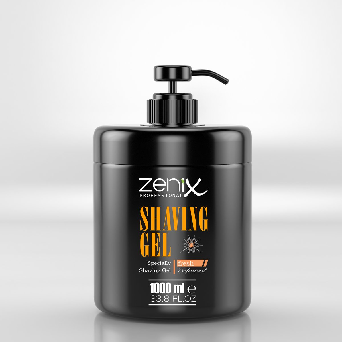 Zenix Men Series Shaving Gel 1000 ml – Scheergel voor Mannen – Voor Comfortabel en Glad Scheren