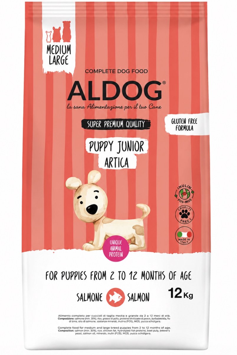 Aldog Puppy / Junior - Artica / Zalm - 12kg