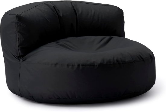LUMALAND Beanbag Lounge: Zitzak voor uw goedgevulde sit-in | Ontdek modern, knuffelbaar design & relax in stijl in- & outdoor I Met aanpasbare EPS vulling | 90 x 50 cm