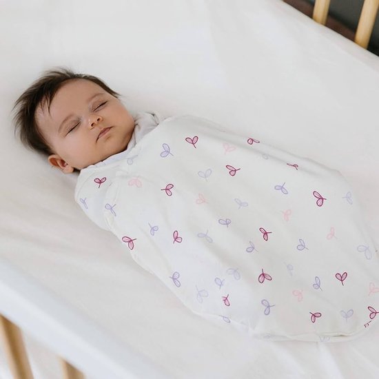 Ergobaby Slaapzak Classic Windsong - 0-6 mnd - met rose / lila van Ergobaby — afbeelding 4