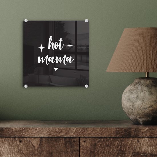 Mama - Zwart - Wit - Quote