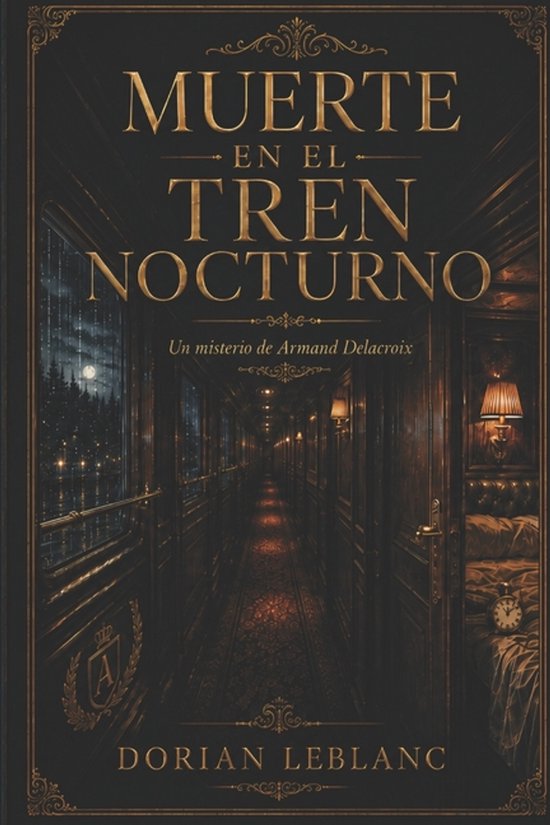 Los Misterios de Armand Delacroix- Muerte en el tren nocturn ... - cover