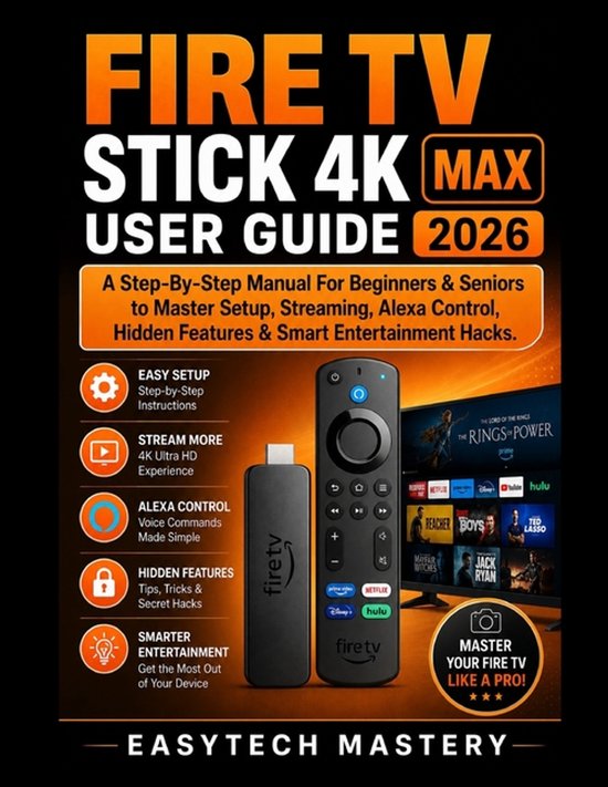 Fire Tv Stick 4k Max User Guide 2026 - cover