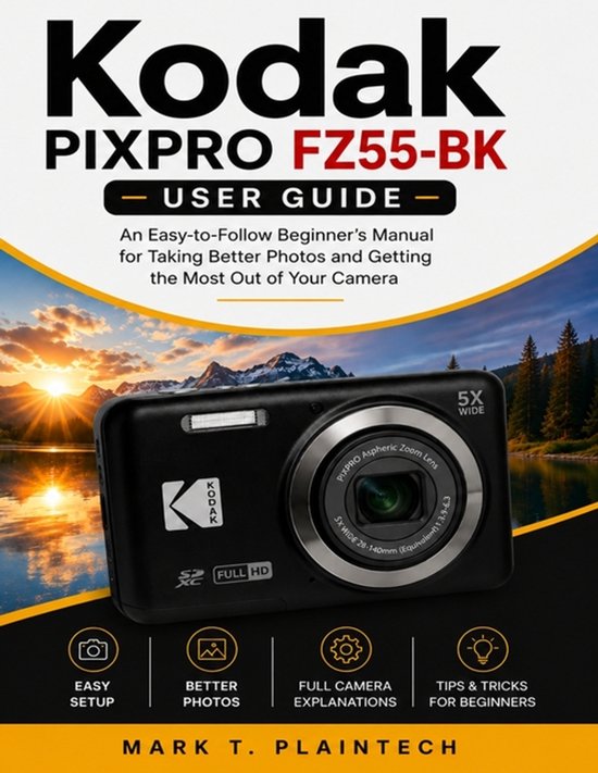 Kodak PIXPRO FZ55-BK User Guide - cover