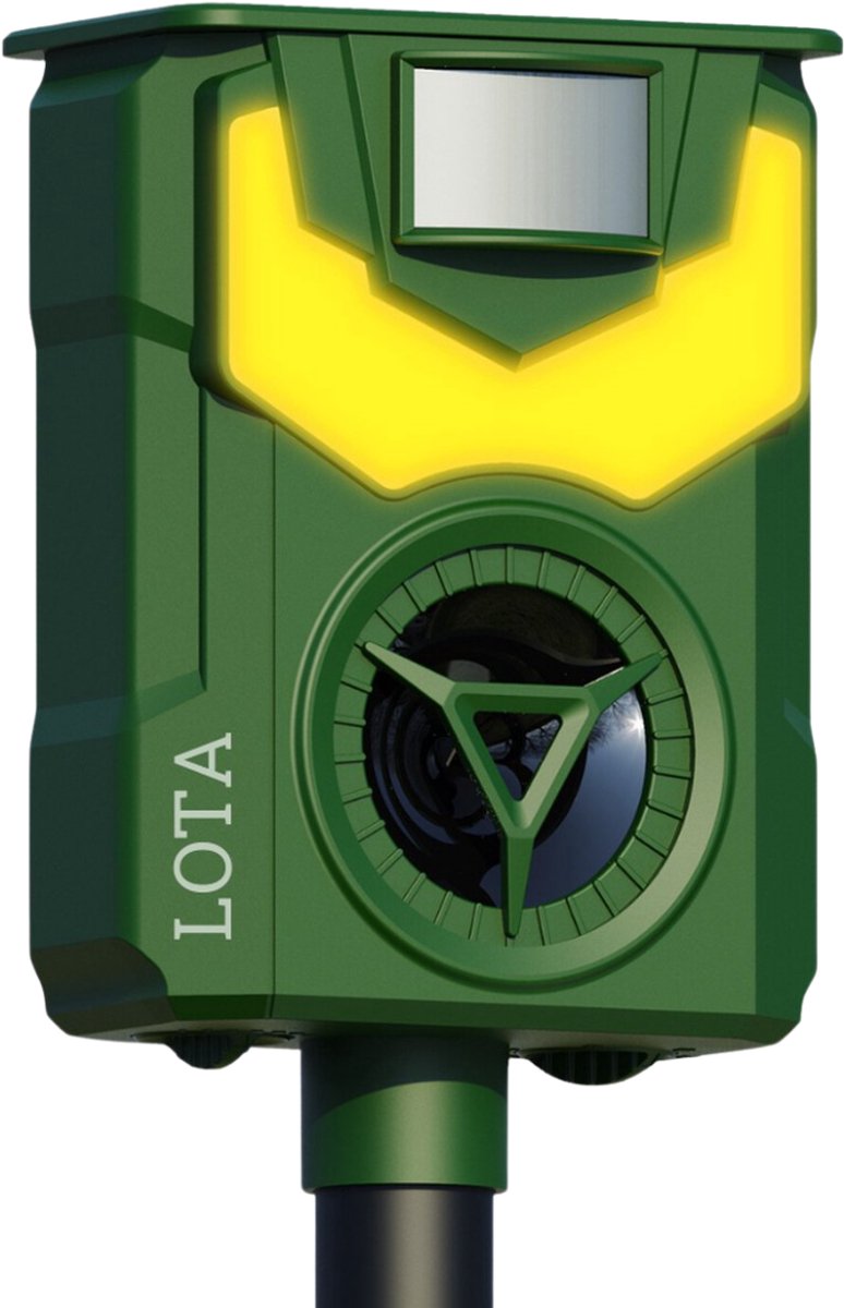 Bol.com Lota Kattenverjager & Hondenverjager - Ultrasone Marter-, Muizen-, Ratten-, Konijnen- & Vossenverjager - Zonne-energie -... aanbieding