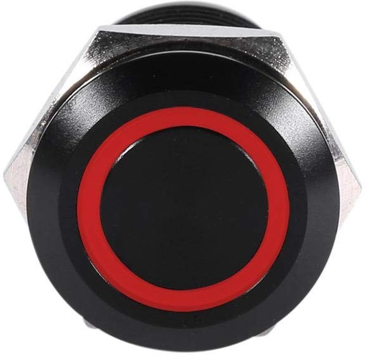 aladdien - LED Push Button Schakelaar - Waterdichte Aan/Uit Schakelaar - Voor 12V systemen - Duurzaam en betrouwbaar - Ideaal voor auto en motor - K...