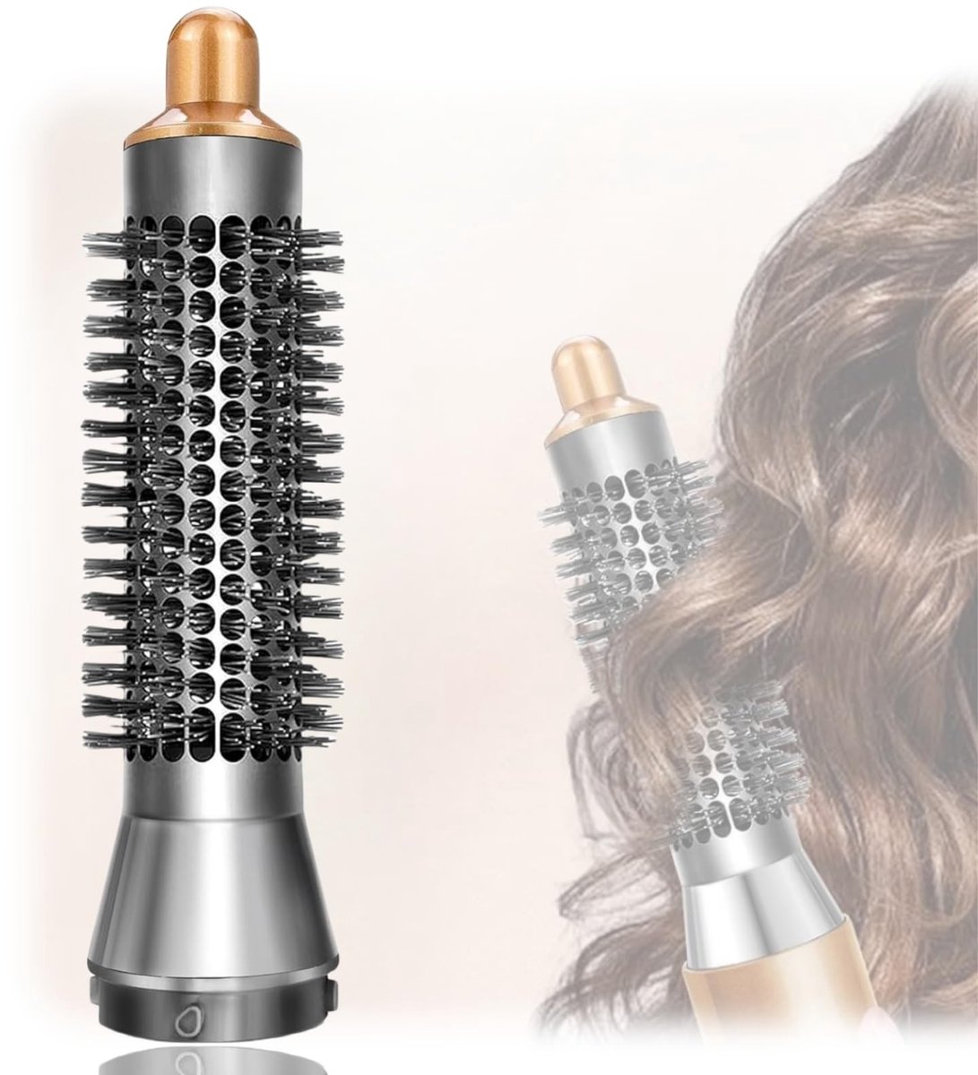aladdien - Ronde Volume Borstel - Multi-Styler voor Volumineus Haar - 20 mm Ronde Borstel - Perfect voor Slap Haar - Hoge Kwaliteit Stylingtool - Id...