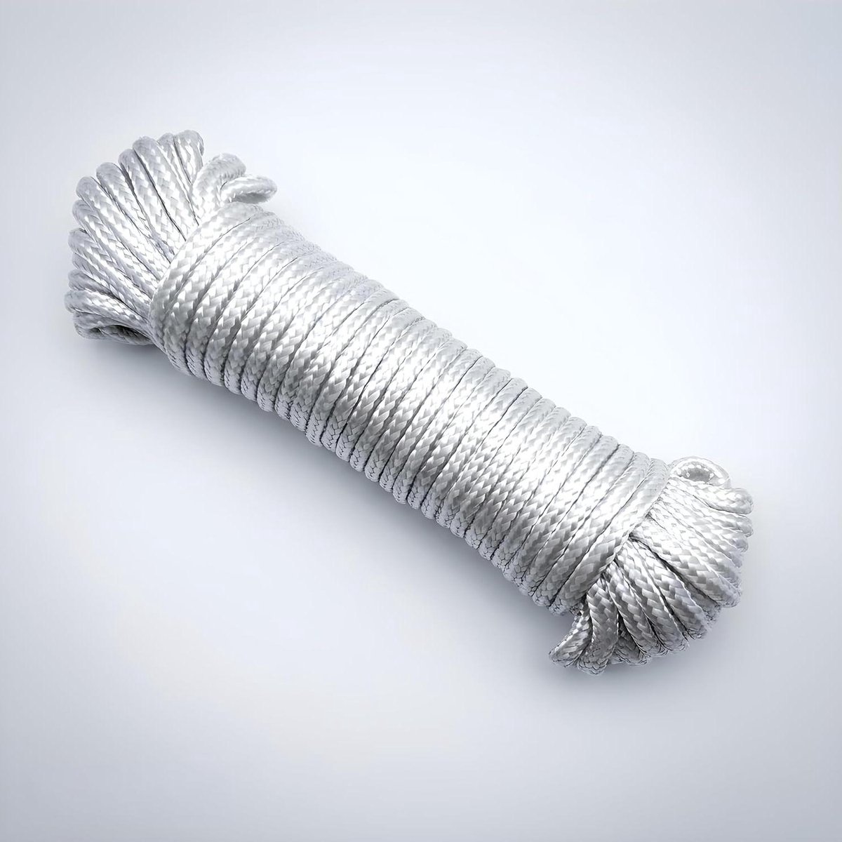 Nylon Waslijn - Kledinglijn Touw - Kleding Drogen - Vervormt Niet - 10 Meter - Wit