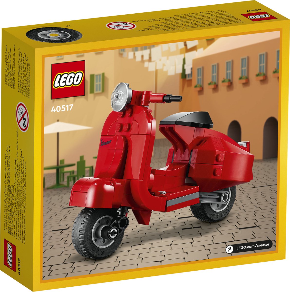Lego 40517 mini Vespa scooter – foto 6