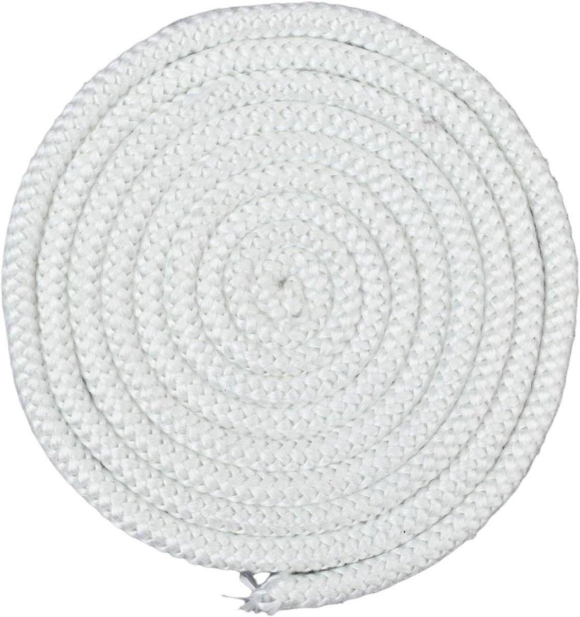 Glasvezel kachel touw - Hittebestendig koord - Haard afdichten - Duurzaam materiaal - 2 meter - Wit