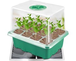 Verwarmingsmat Reptielen - Warmtekussen Terrarium - Dieren Welzijn - Constante Temperatuur - 15 x 14 cm - Zwart