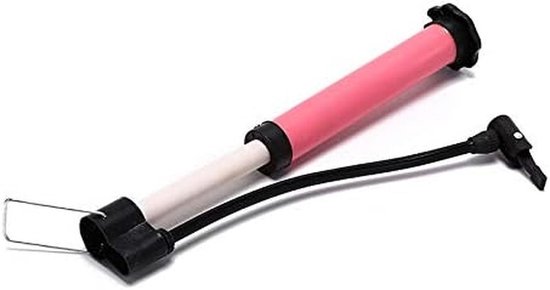 Fietspomp Mini - Luchtpomp Fiets - Banden Oppompen - Ultra Licht Gewicht - 120 PSI - Rood — afbeelding 4